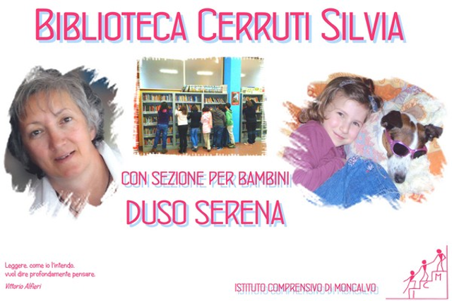 Cerruti Silvia Library with Duso Serena section for children