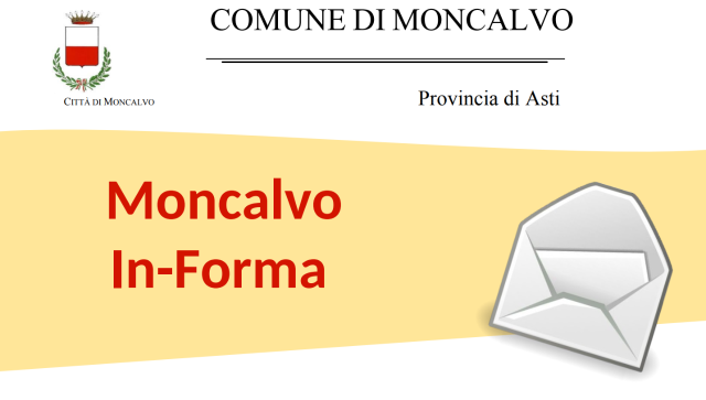 Newsletter of the Municipality of Moncalvo